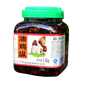 无杂1200克制作即食油鸡枞