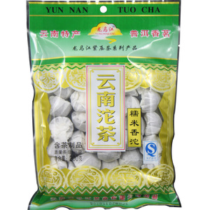 云南龙马江 糯米香沱200克绿茶