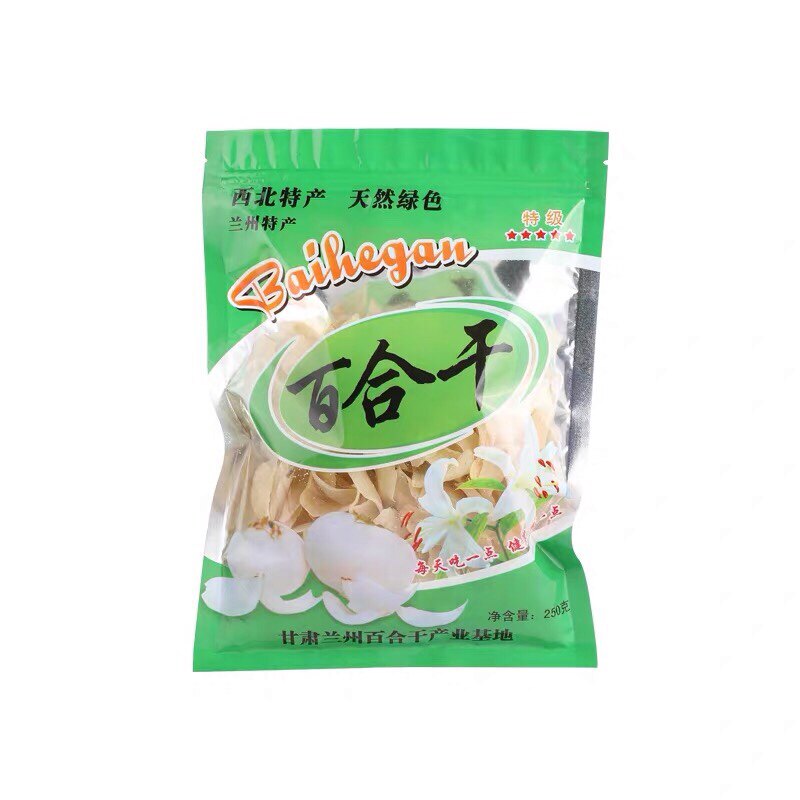 甘肃兰州百合干无硫食用500g