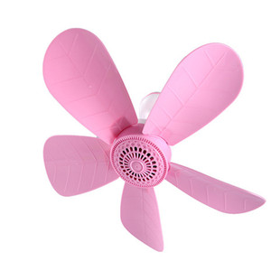 电风扇小迷你蚊帐吊扇微风宿舍学生家用小型静音大风力床上小电扇