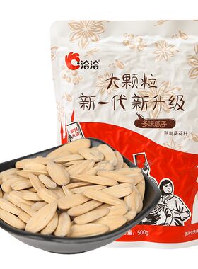 洽洽多味瓜子500g2袋葵花籽恰恰