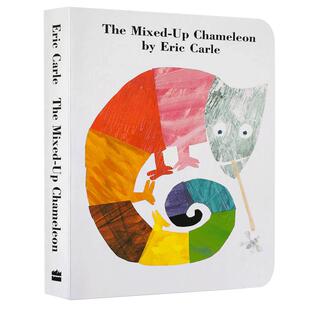 拼拼凑凑的变色龙 The Mixed-Up Chameleon 英文原版绘本  廖彩杏书单 Eric Carle 艾瑞卡尔爷爷 儿童启蒙英语故事书