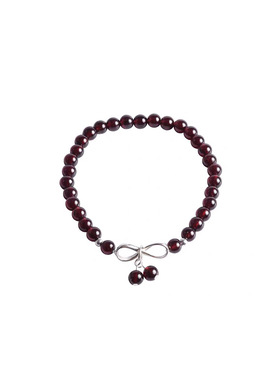 石榴石925银礼物爱情手串