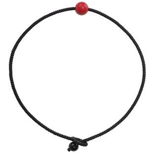 手工编织本命年红绳手链土黄色细手绳男女情侣闺蜜学生百搭礼物