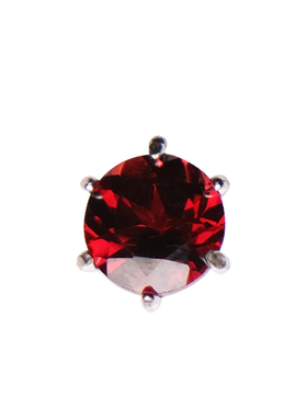 橙愿12月份生辰石吊坠925银挂坠