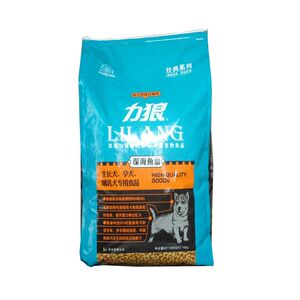 力狼狗粮深海鱼油斤德牧幼犬粮