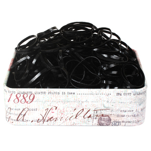 头绳男 发绳发捆发带绑辫子发圈小皮套橡皮筋扎头发神器男士皮筋