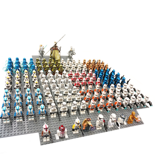 兼容星球大战SW585帝国克隆暴风炮兵SW221人仔塑料拼装积木玩具