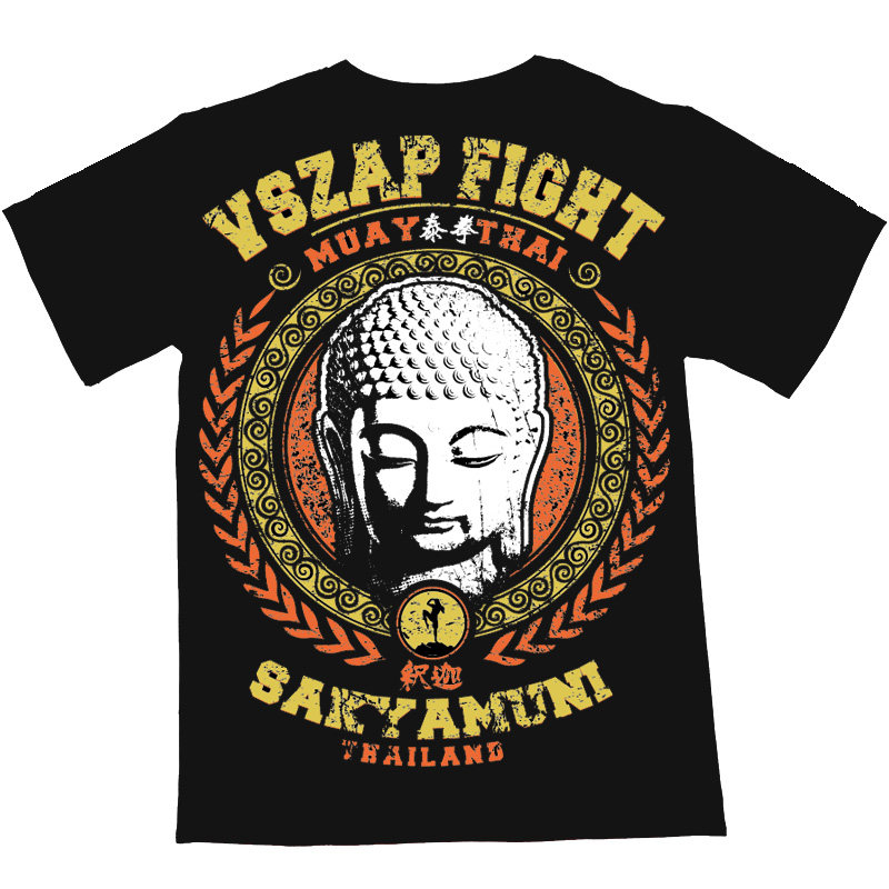 vszap泰拳播求ufc老虎短袖t恤