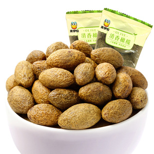 来伊份清香橄榄500g零食果蜜饯果脯果干甘草咸味办公室小吃小包装