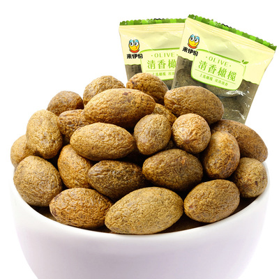 来伊份清香橄榄500g蜜饯果脯果干