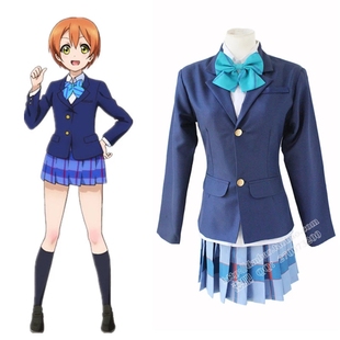 lovelive 西木野真姬 星空凛 小泉花阳 cos服 校服 毛衣 cos全套