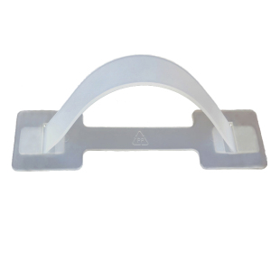 加厚塑料提手纸箱提手扣饮料箱拉手彩盒提手带塑料拎手塑胶软把