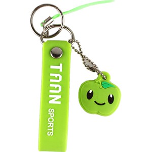 TAAN泰昂男女钥匙扣创意礼品情侣钥匙链卡通可爱挂饰手机硅胶挂件