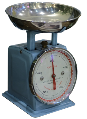 製品陳 日本进口简洁实用英式厨房小烘培称 复古糖果色弹簧机械秤