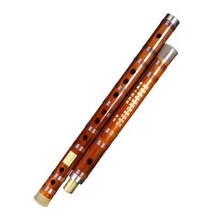 灵声乐器 董雪华笛子 8883竹笛 专业演奏苦竹笛子送笛包 笛膜