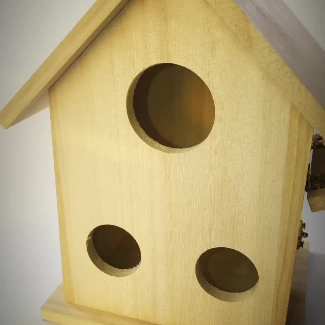 Natural Wooden Bird Butterfly House Butterfly Nesting Box Buy