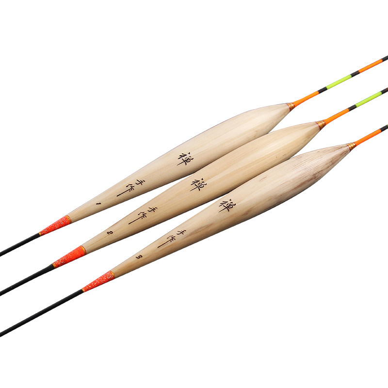 禅芦苇浮漂正品K02k09底钓漂鲫鱼鲤鱼漂混养硬尾醒目抗风浪高灵敏