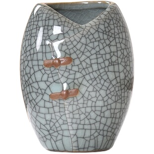 简约中国风桌面小号可爱陶瓷摆件小花瓶居家装饰品青瓷小花器花插