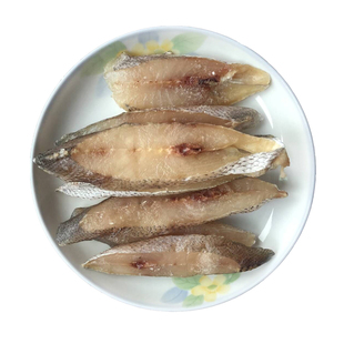 温州特产鱼干 鮸鱼干海鲜干货米鱼粒淡晒 清蒸鱼干500克 7成干