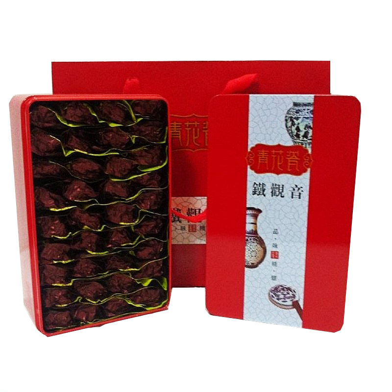 安溪炭焙铁观音特级 碳培乌龙熟茶浓香型 礼盒装炭烧口味