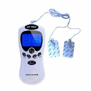 正品先科多功能按摩器数码经络按摩仪全身穴位脉冲电疗贴电池插电