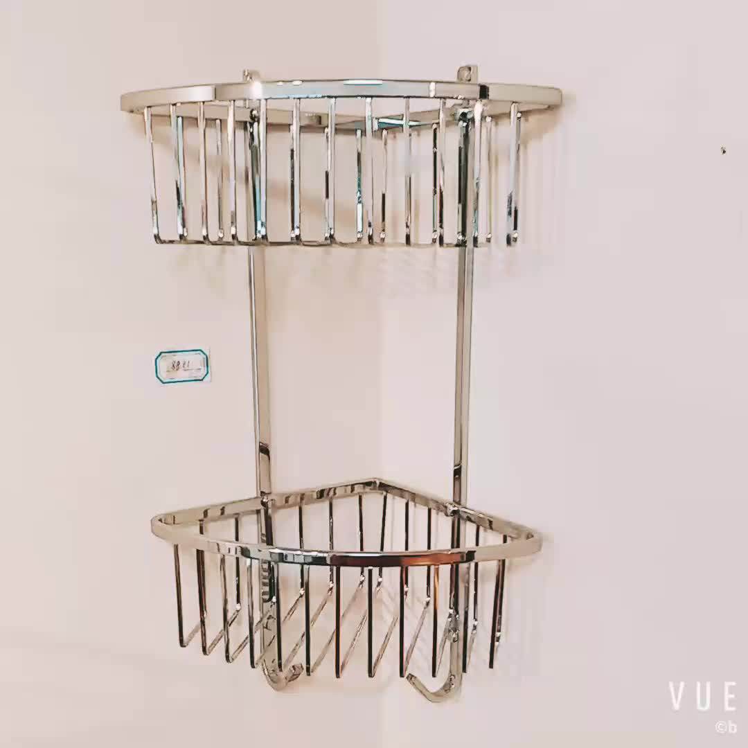 estantes de alambre para baño