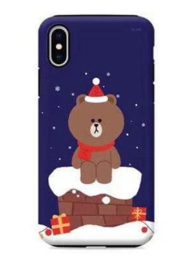linefriends布朗熊手机壳苹果