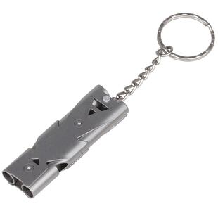 猛士 户外求生哨露营野外登山哨子呼救哨发令哨全金属高分贝