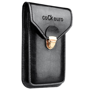 手机包男腰包男士干活工地防水多功能竖款老年人爸爸穿皮带腰带式