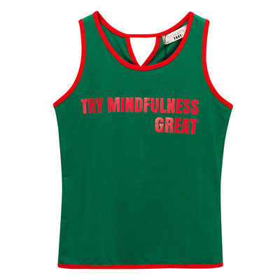 YHAY夏装休闲学生打底衫性感背心