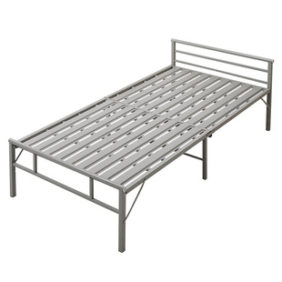 折叠床钢丝床单人折叠床1.2米家用1.5米双人床简易经济型铁床午休