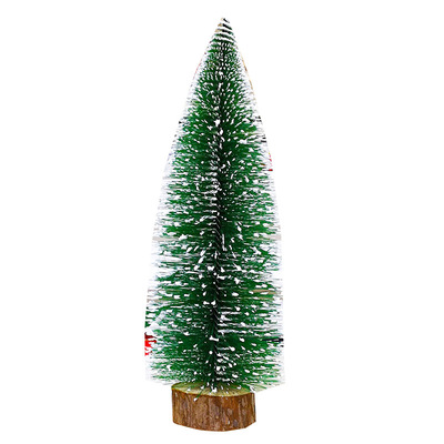 迷你圣诞树桌面摆件小场景布置