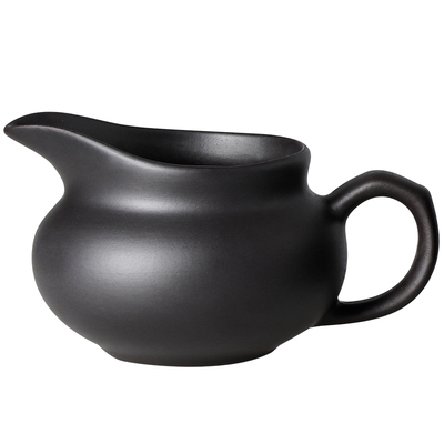 紫砂公道杯大号分茶器朱泥手工