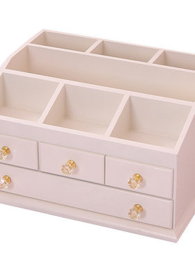 整装梳妆台欧式田园桌面首饰品盒