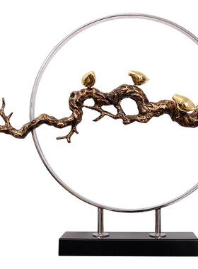 中式风禅意摆件玄关装饰品礼品