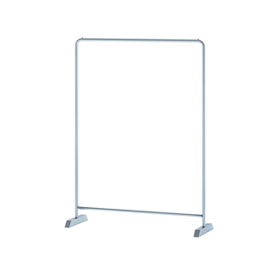 服装店展示架不锈钢落地式挂衣架陈列架女装衣服架子新款银色货架