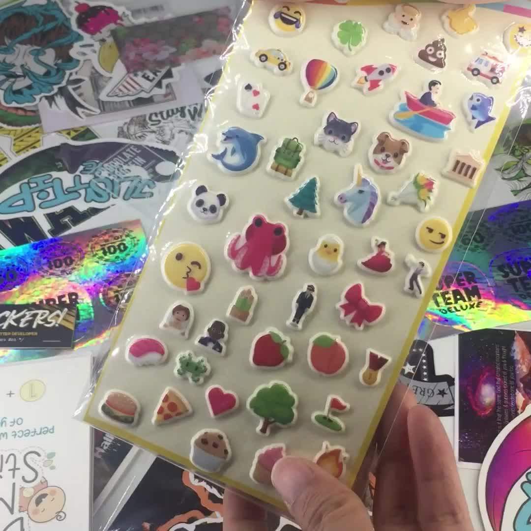 Wholesale 3d Puffy Sticker For Kids Buy Puffy Sticker,Custom Puffy