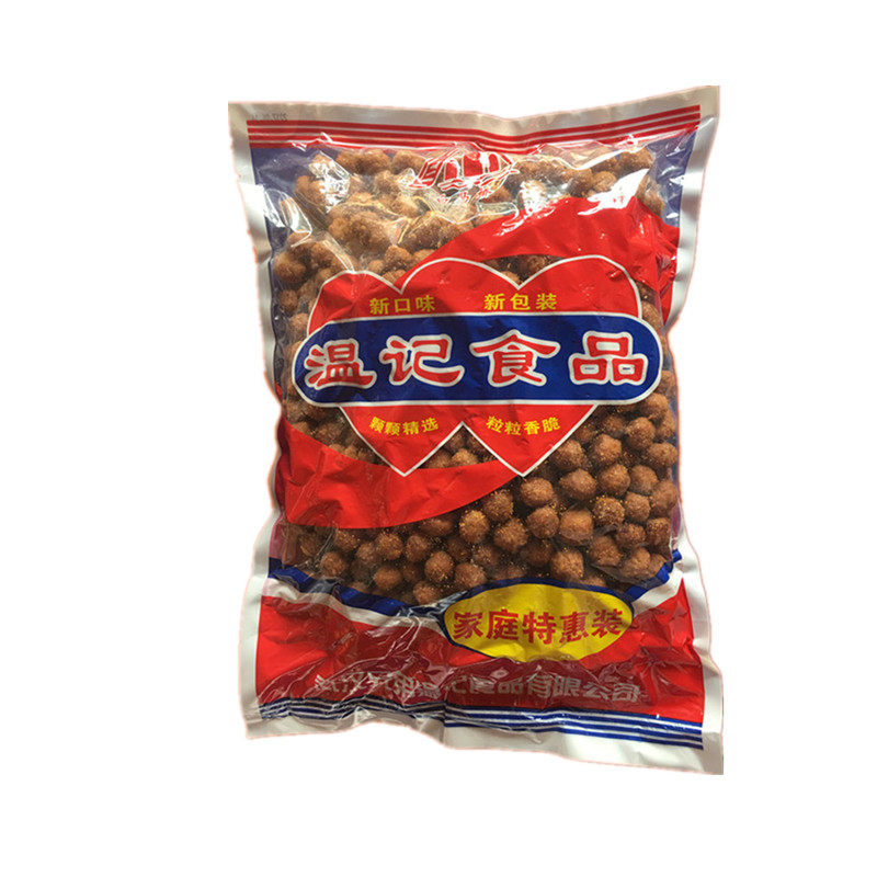 温记多味花生4斤脆皮花生油炸花生米 香辣味