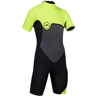 儿童防寒保暖加厚泳衣女童男童潜水服浮潜水母男孩潜水衣泳装游泳