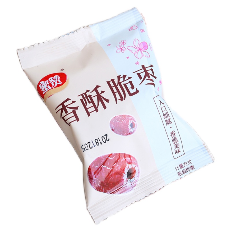 蜜赞小包装无核独立酥脆500g脆枣