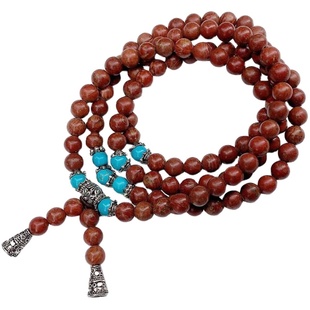 泗滨砭石手串正品手链女士女款项链天然能量石扁贬按摩淡斑