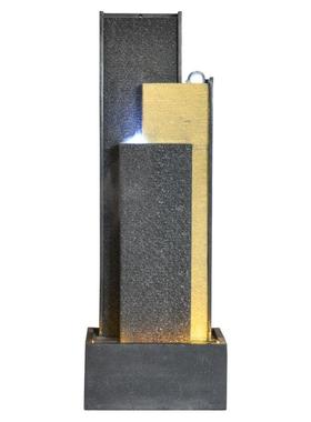 流水生财前台开业实用喷泉水幕墙