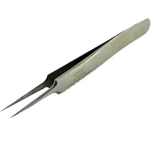 VETUS镊子燕窝拔毛不锈钢去黑头精密尖头弯头美容美甲镊子夹套装