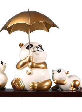 一家三口创意实用礼物送新人摆件