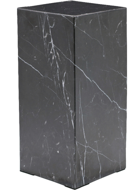 黑白根大理石摆台展厅底座艺术品