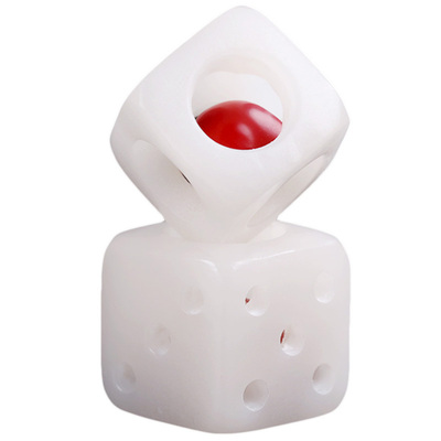 玲珑骰子相思豆刻字diy材料包