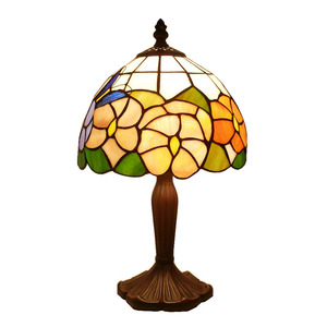 蒂欧式地中海台灯简约卧室床头灯咖啡厅创意结婚凡尼艺术小夜灯