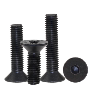 10.9级平头内六角螺丝沉头螺栓高强度加硬M3M4M5M6M8M10厘12个大