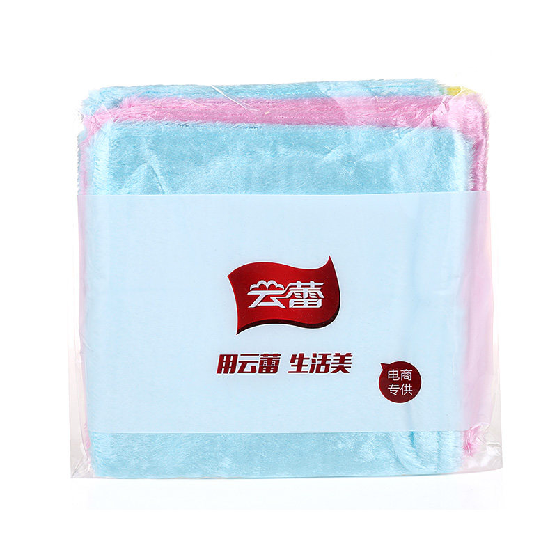 云蕾神奇抹布厨房洗碗巾不易沾油不掉毛家用厚吸水家务清洁洗碗布